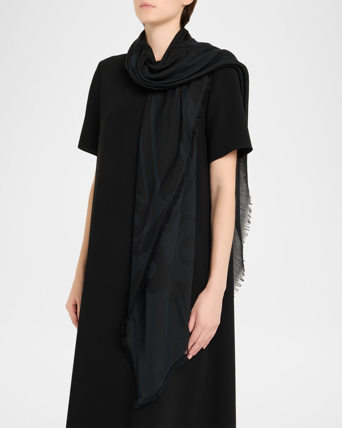 Egaule Monogram Scarf - 3