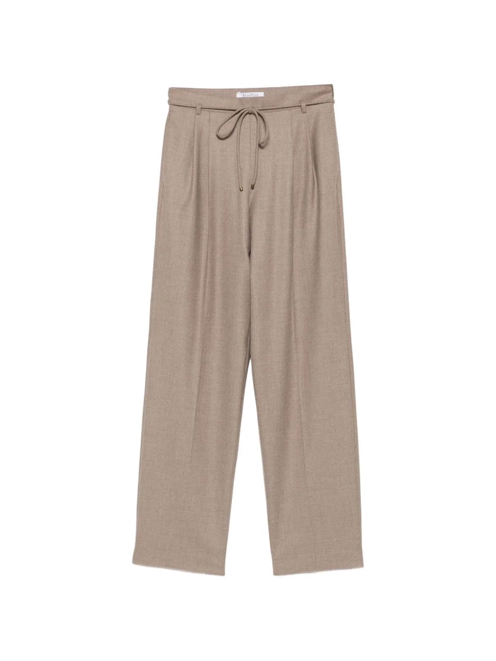 pleated-design trousers - 1