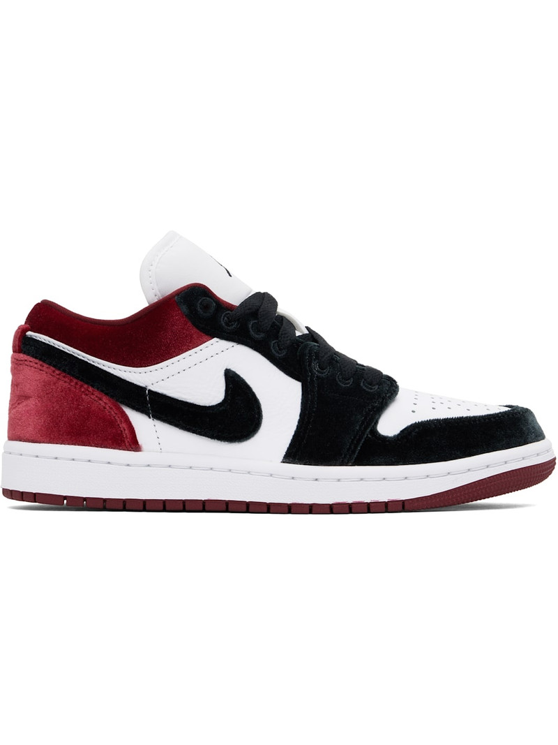 White & Black Air Jordan 1 Low SE - 1