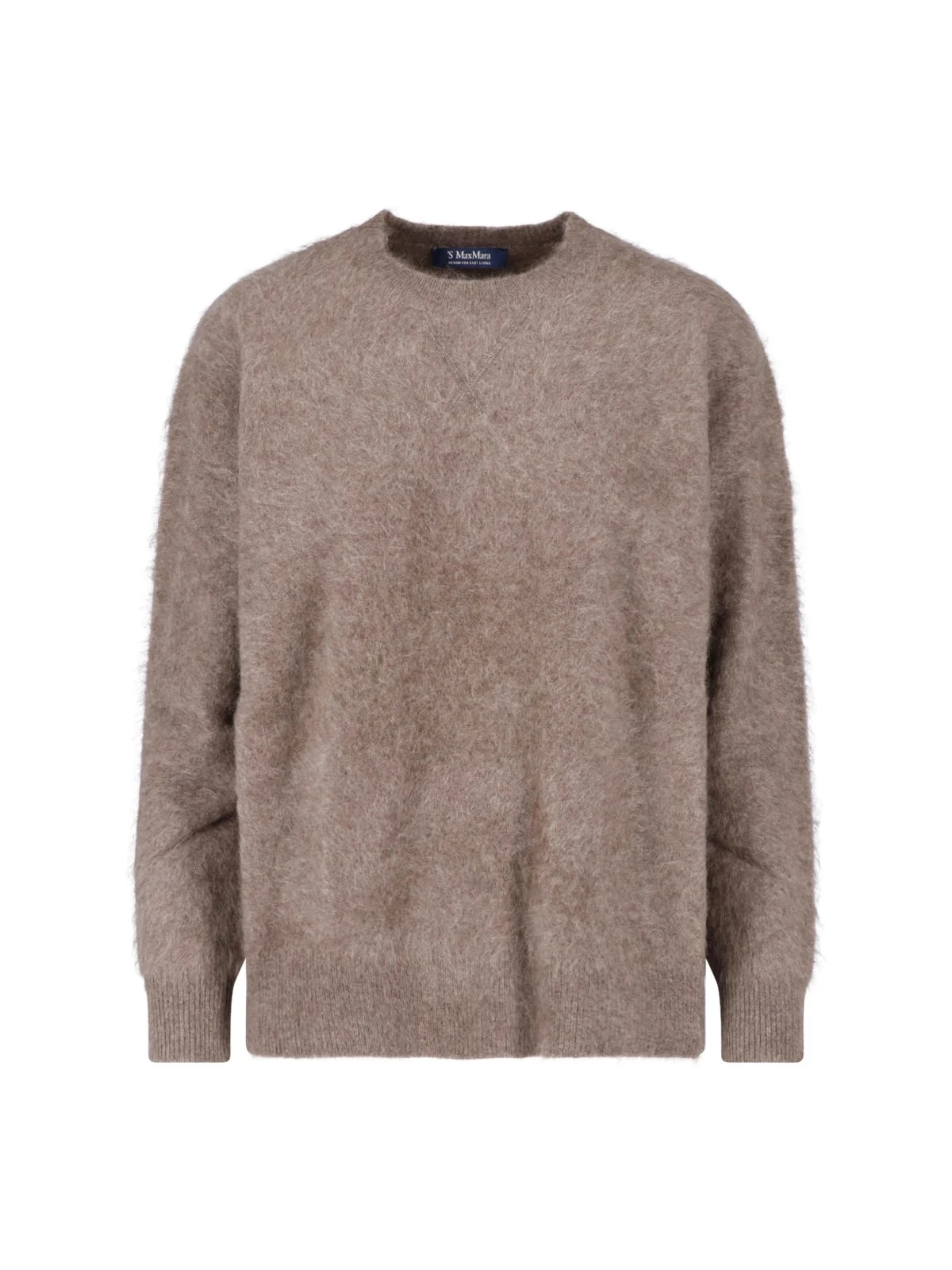 SWEATER WITH YAK SCARF - 1