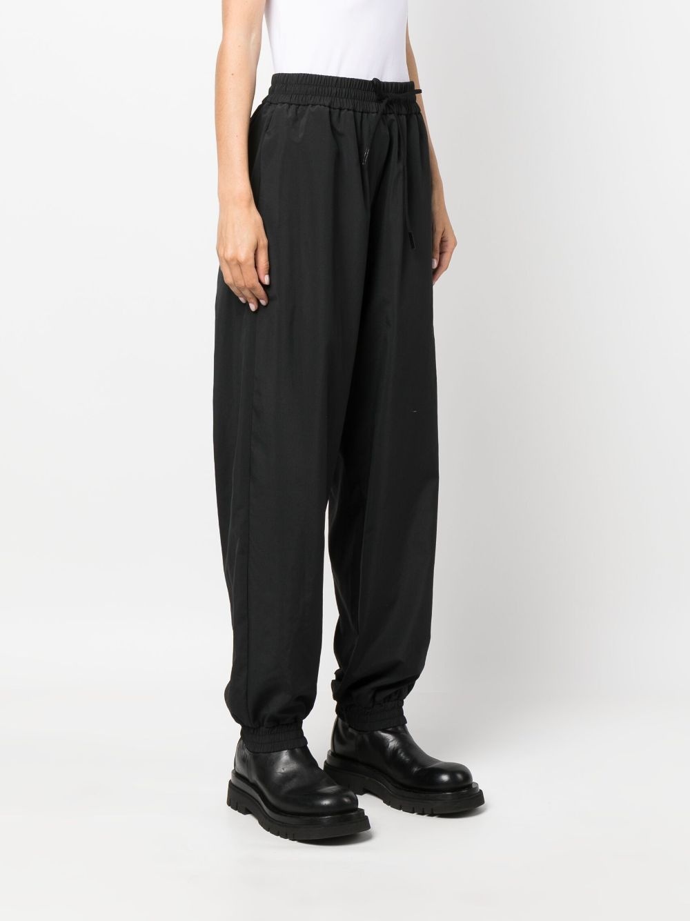 drawstring-waist track pants - 3