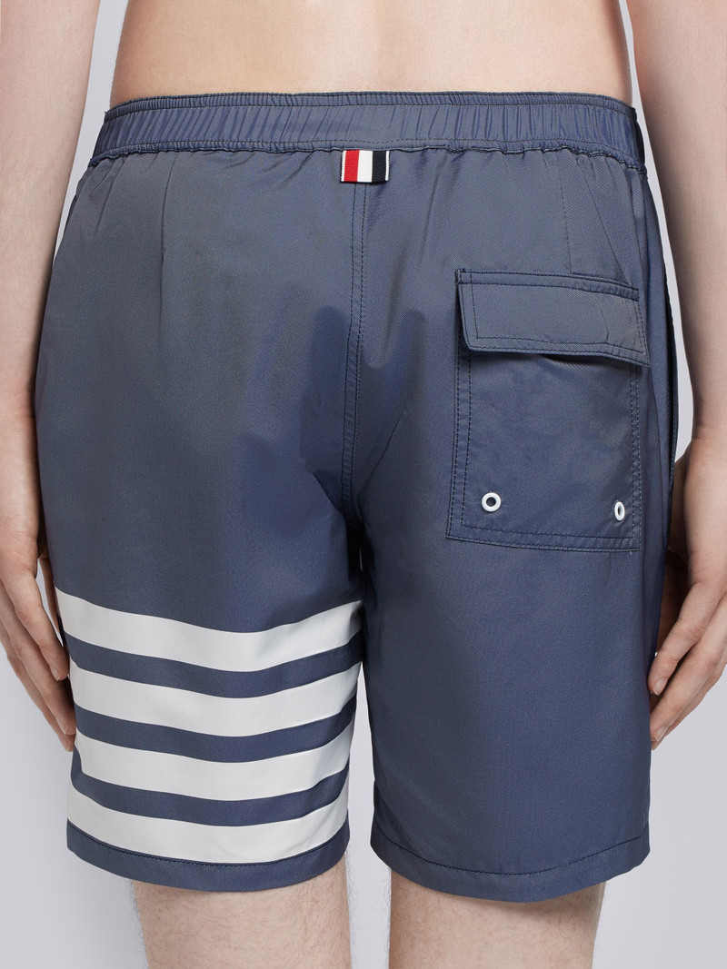 Navy Swim Tech Woven 4-bar Swim Short 6