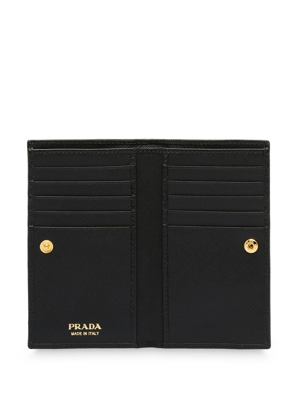 Saffiano leather logo wallet - 3