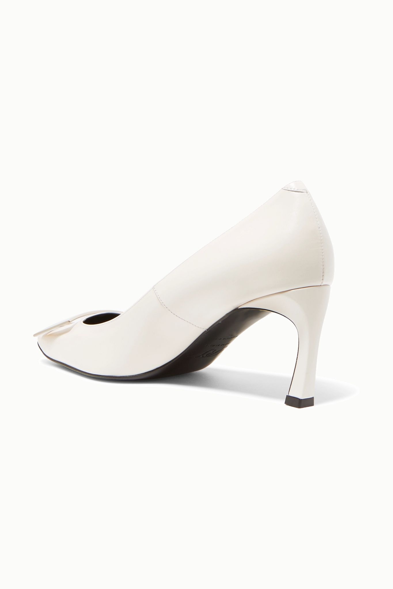 Belle Vivier Trompette leather pumps - 4