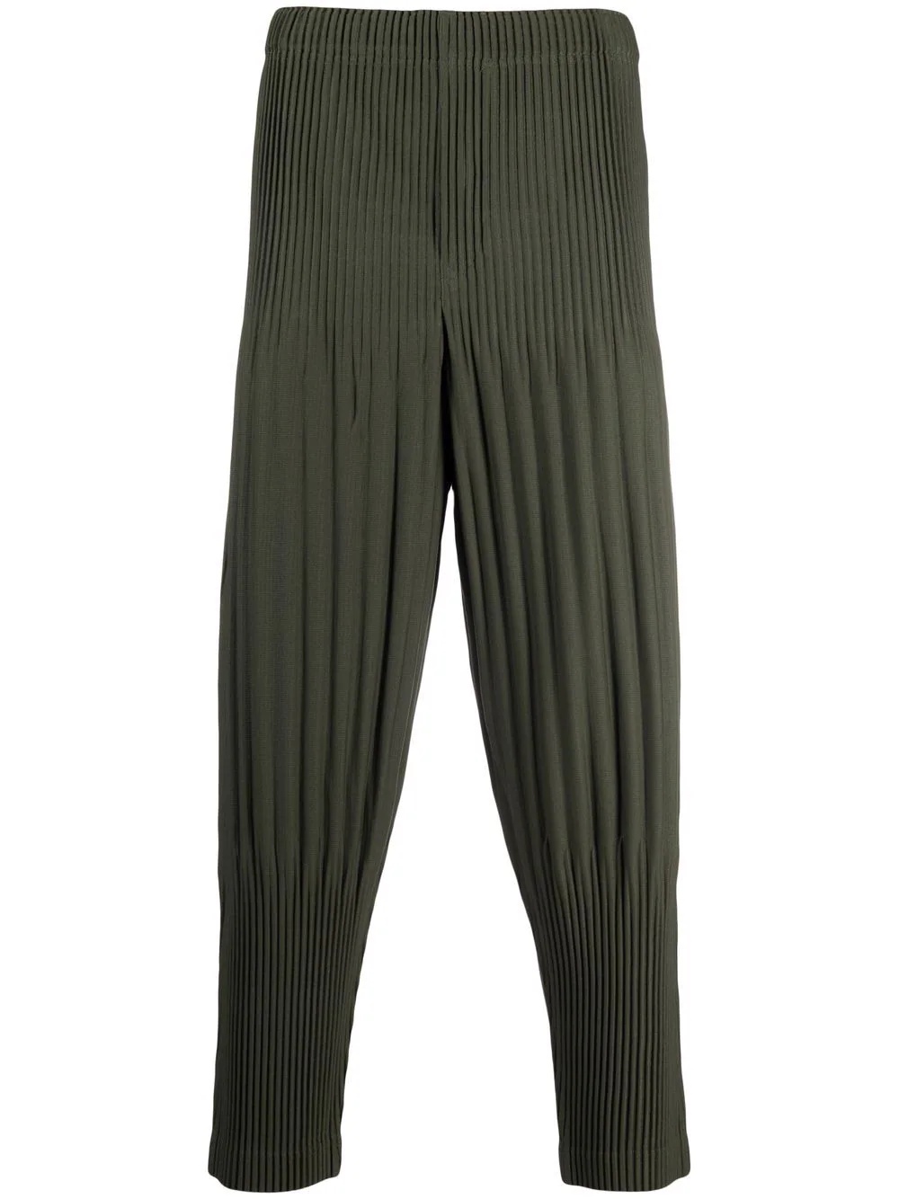 pleated balloon-leg trousers - 1