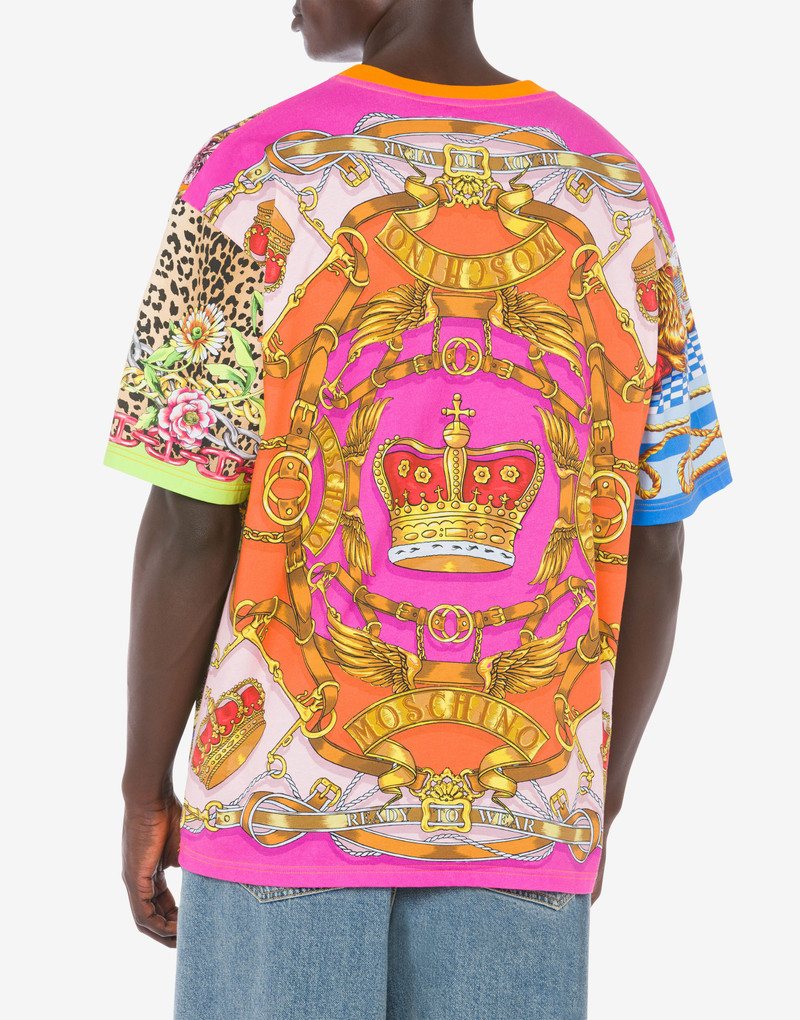 SCARF PRINT JERSEY T-SHIRT 3