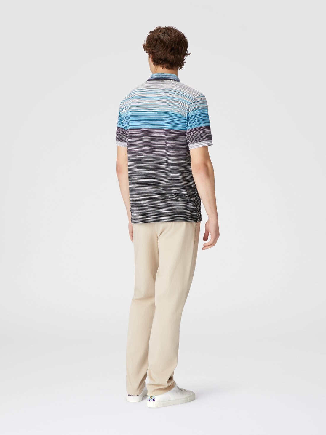 Slub cotton piqué polo shirt - 3