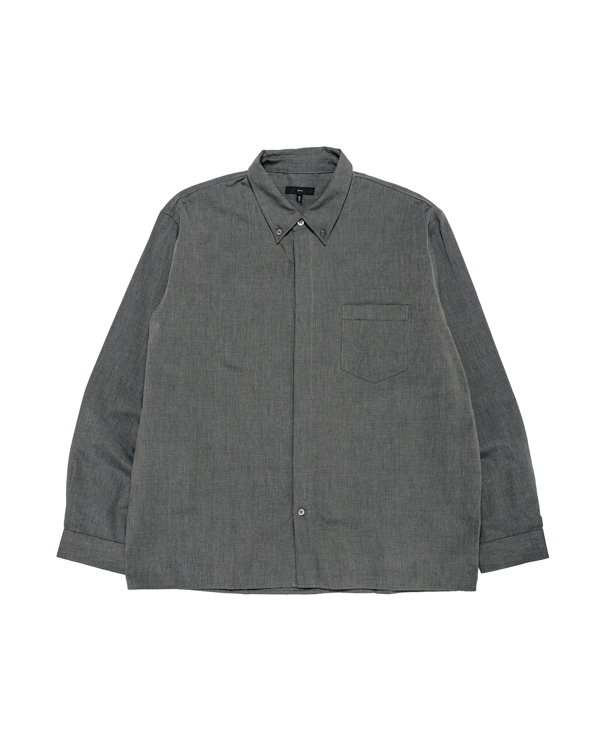 Cover Button Down Coal - 1