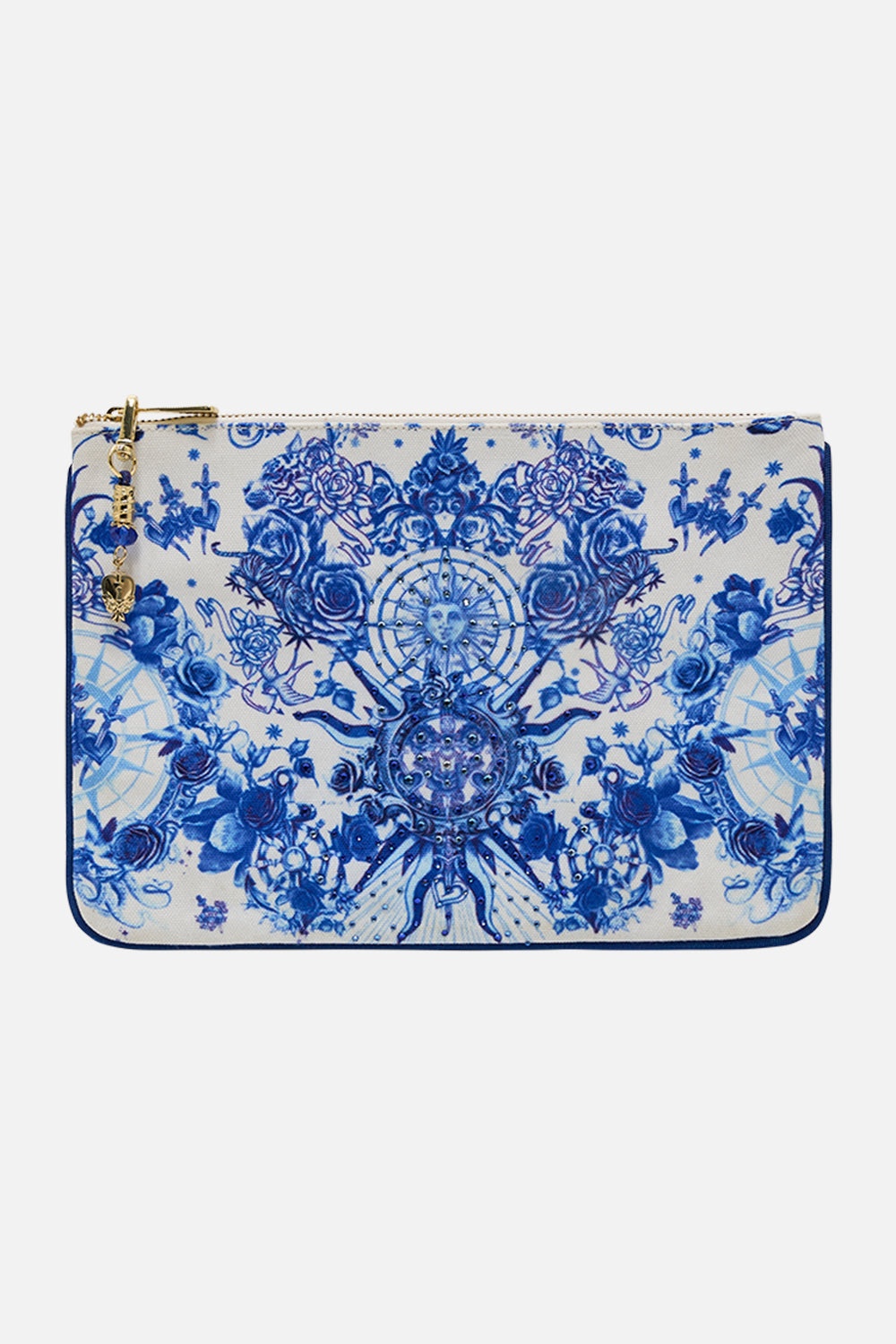 SMALL CANVAS CLUTCH - 1