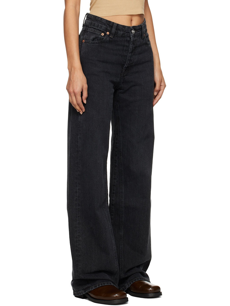 Black Treble Cut Jeans 2