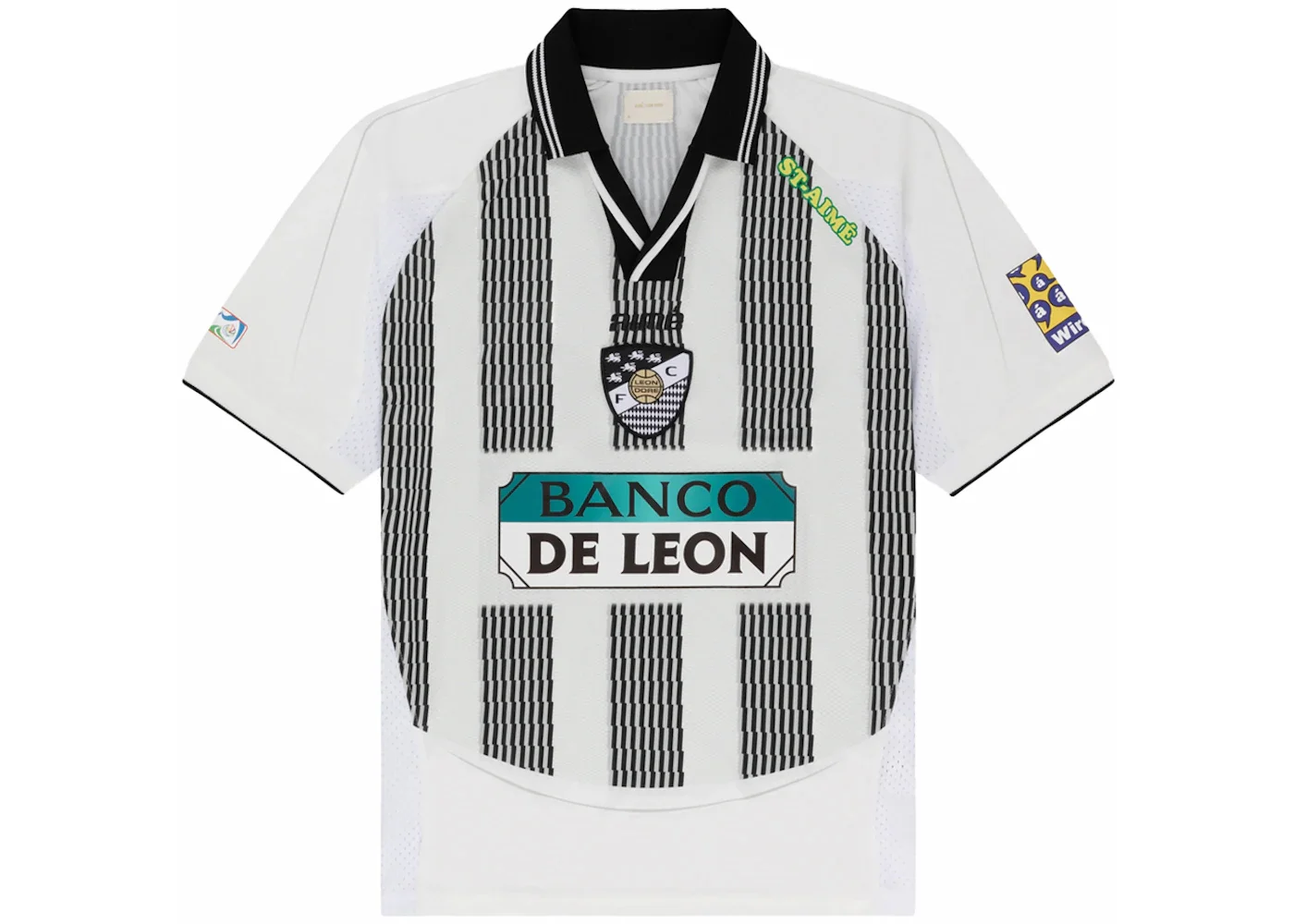 Aime Leon Dore Team Leon Soccer Jersey White - 1
