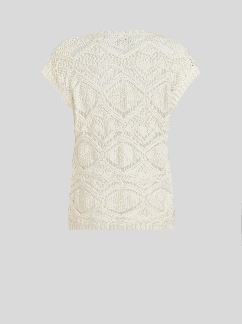 Etro FLORAL KNIT WAISTCOAT outlook