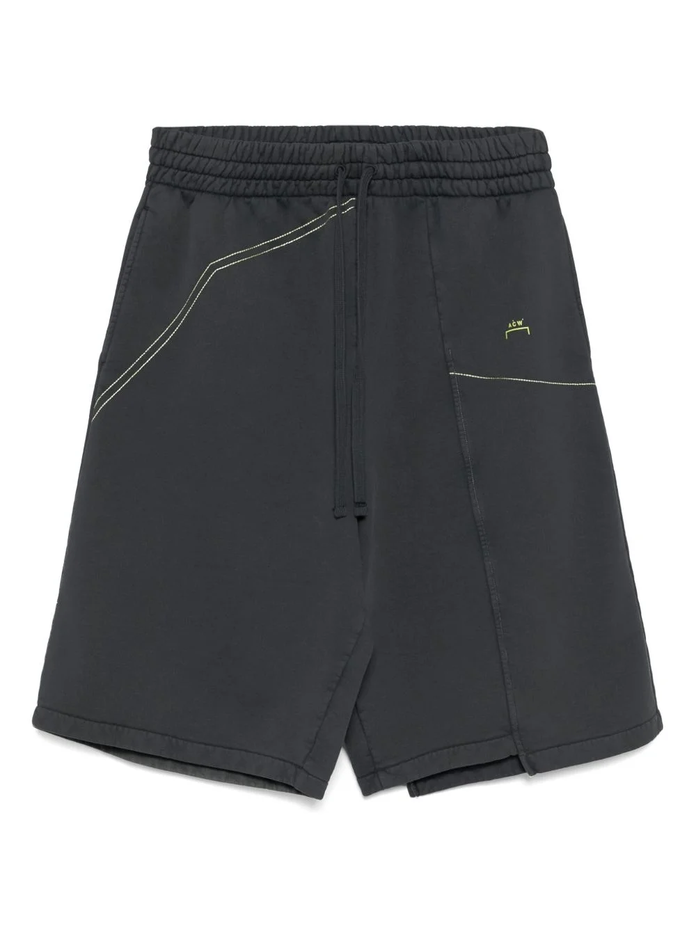 logo-print shorts - 1