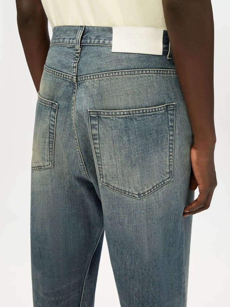 WKSP OVERSIZE DENIM PANTS - 6
