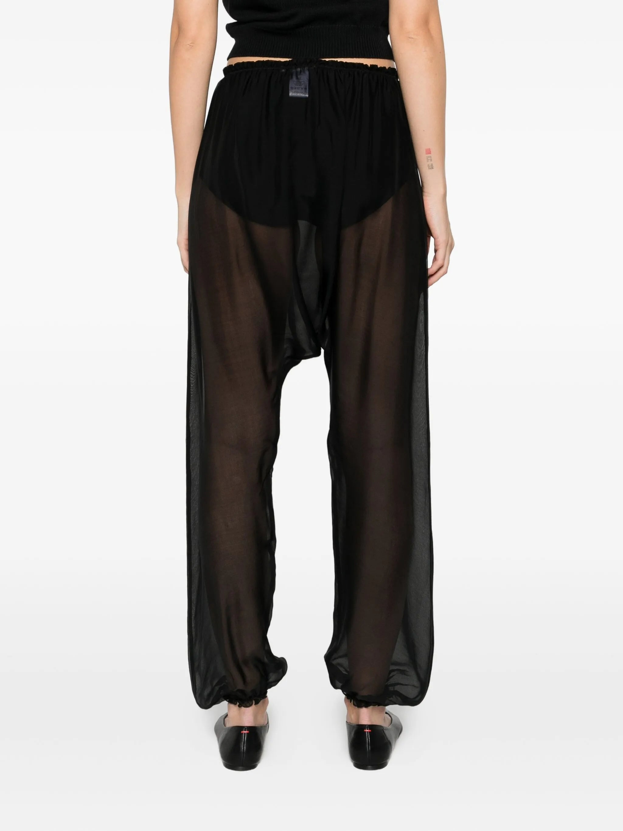 Paloma Wool Silk Palazzo Trousers - 5