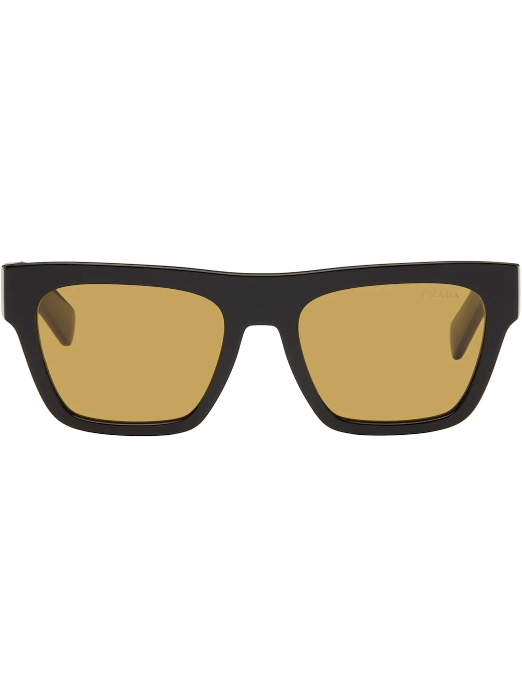 Black 'Prada Logo' Sunglasses - 1