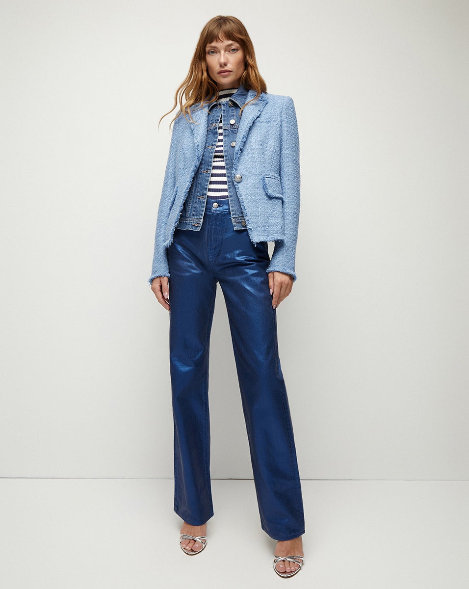 HOSANNA TWEED DICKEY JACKET - 5