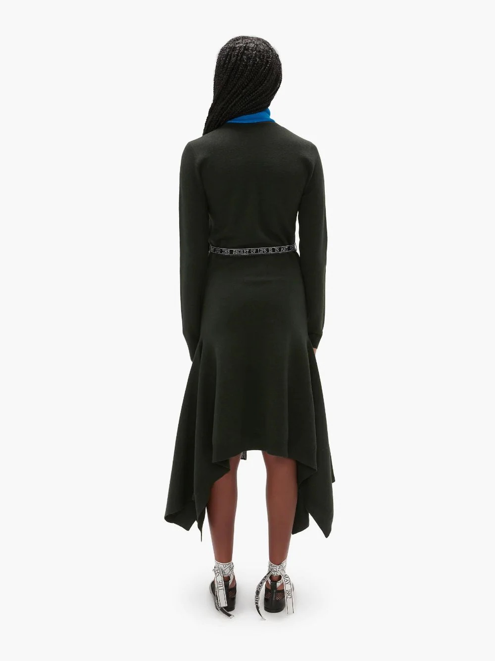 OSCAR WILDE CAPSULE: TAPE ASYMMETRIC DRESS - 4