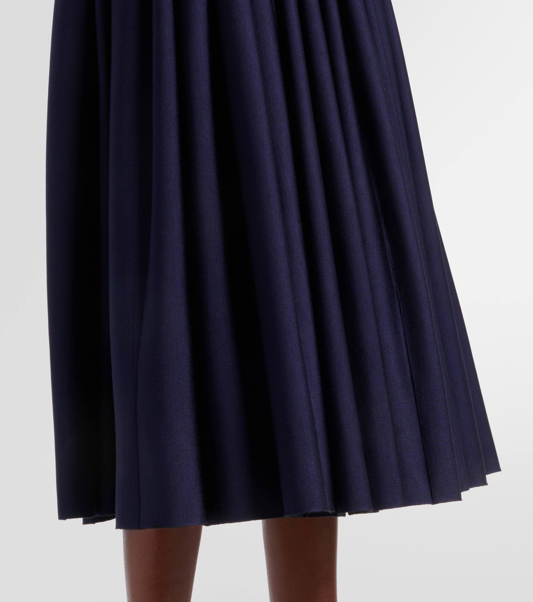 Godet midi dress - 5