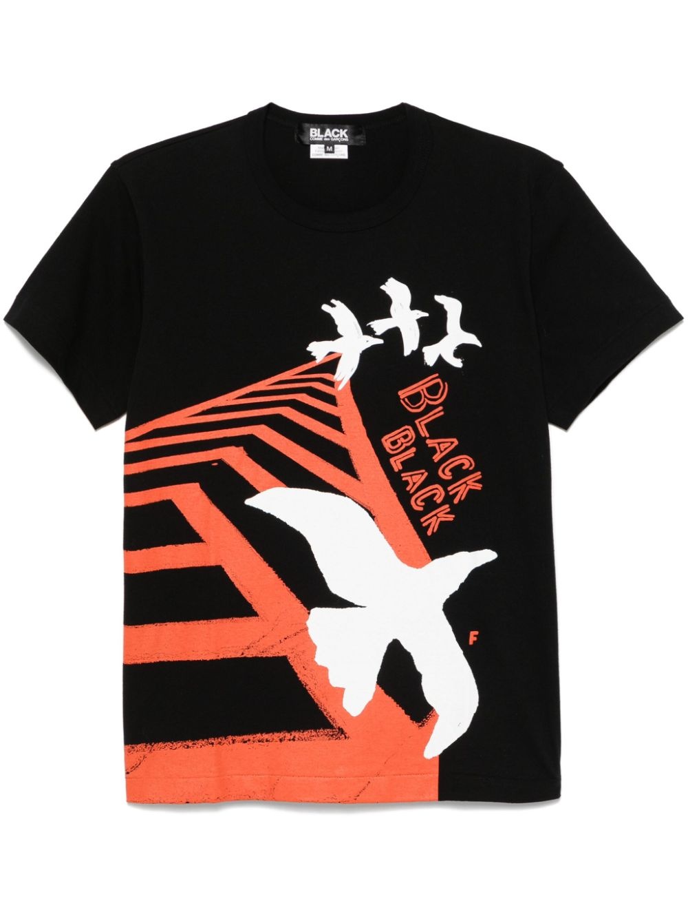 BIRD-PRINT T-SHIRT - 1