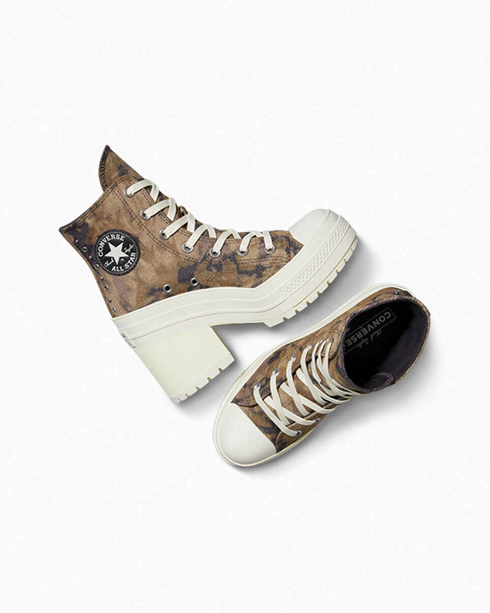Chuck 70 De Luxe Heel Two-Tone Denim - 5