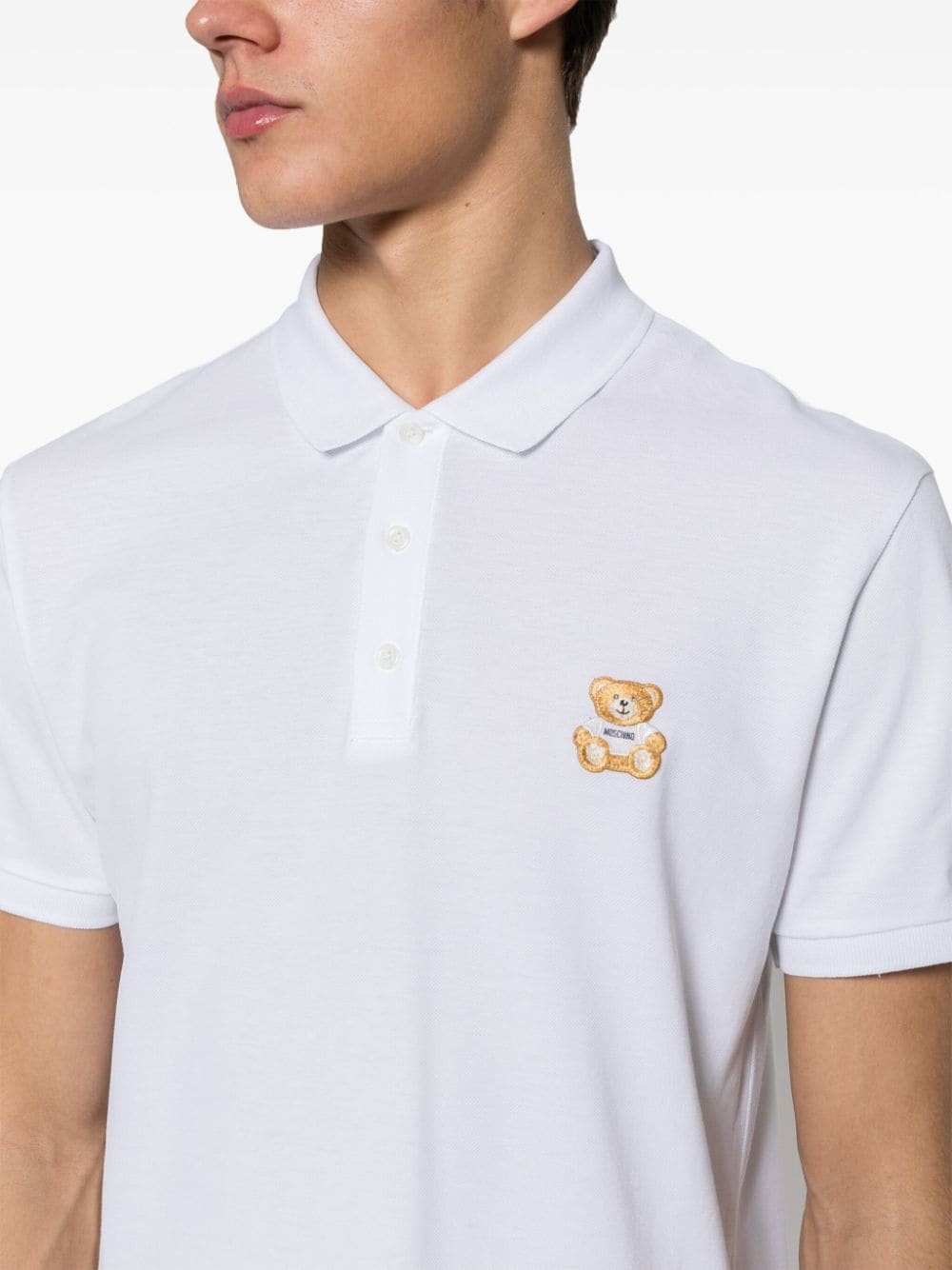 Teddy Bear cotton polo shirt - 5