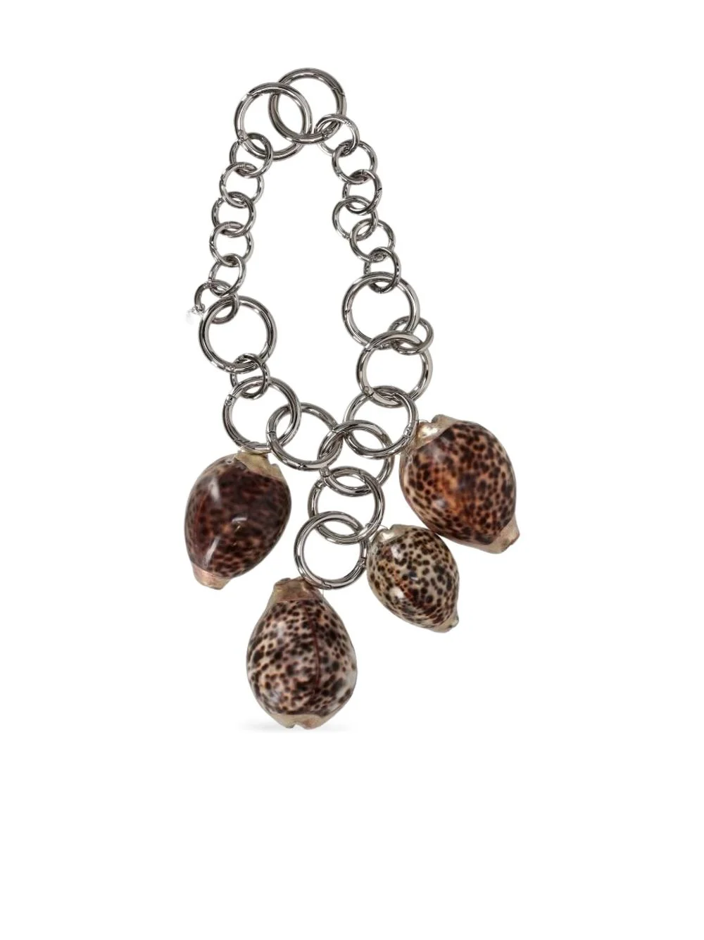 shell-charm chain bracelet - 1