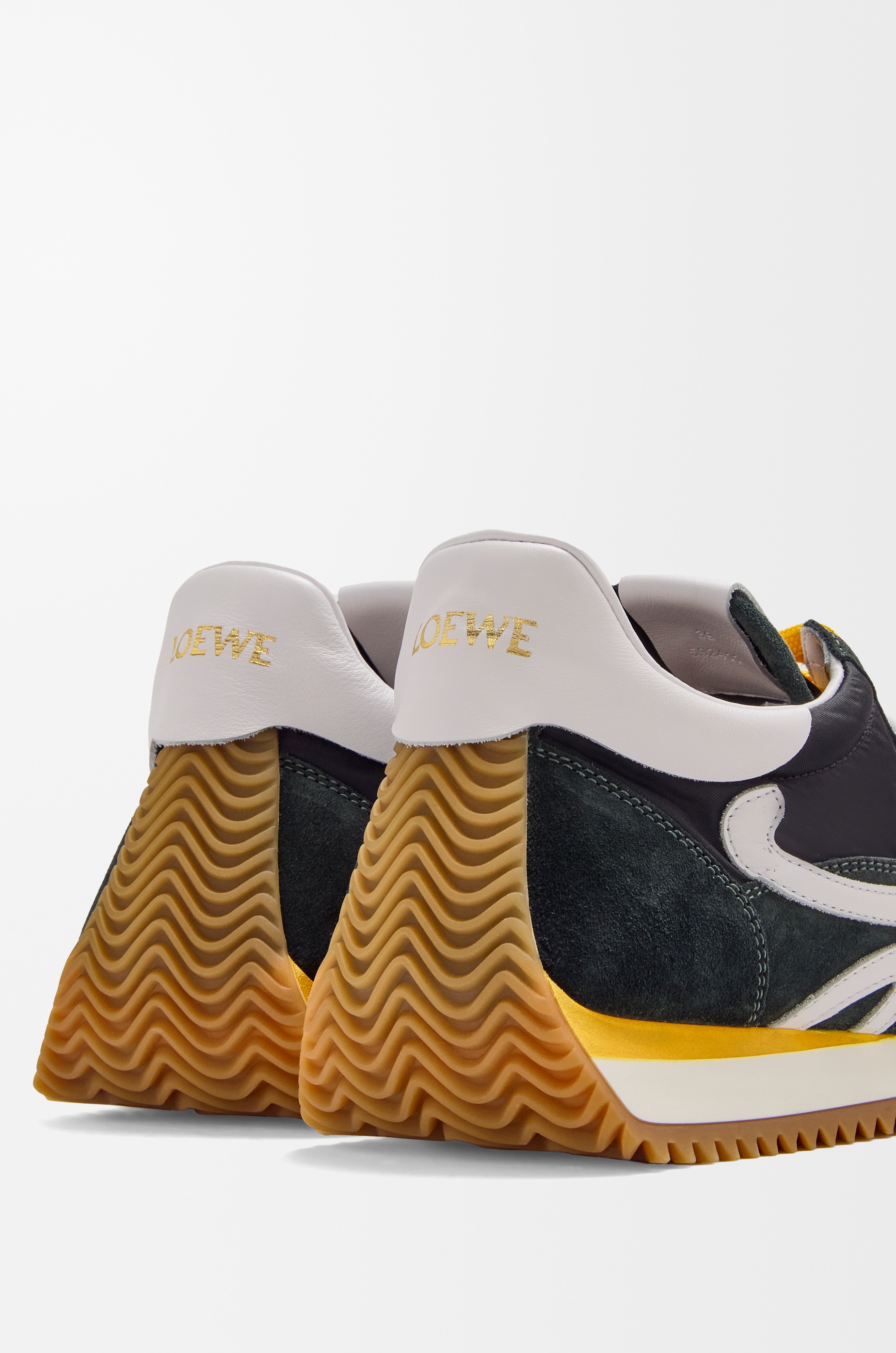 Flow Runner 2.0 in nylon and suede - 5