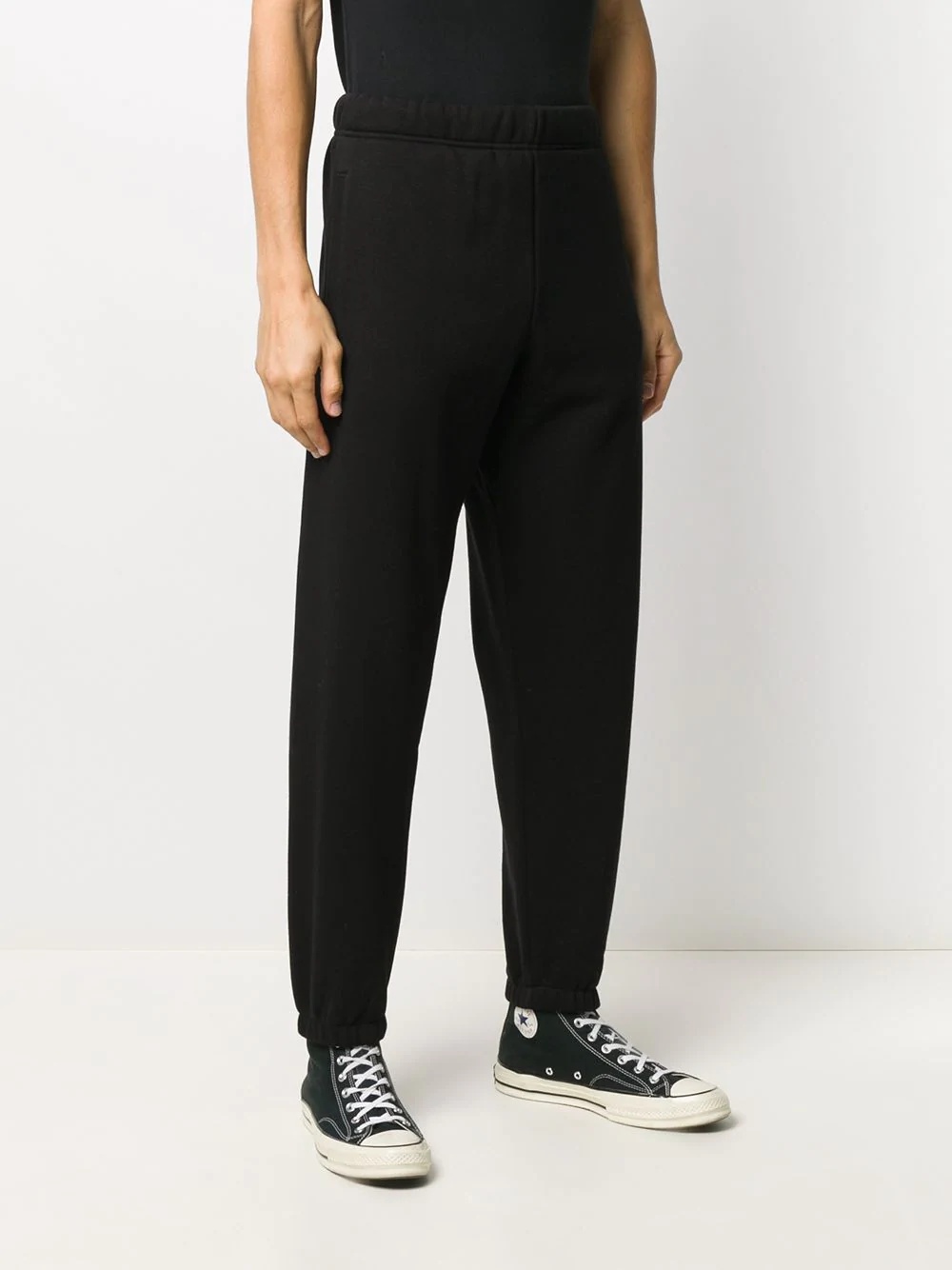 high-waisted track trousers - 3