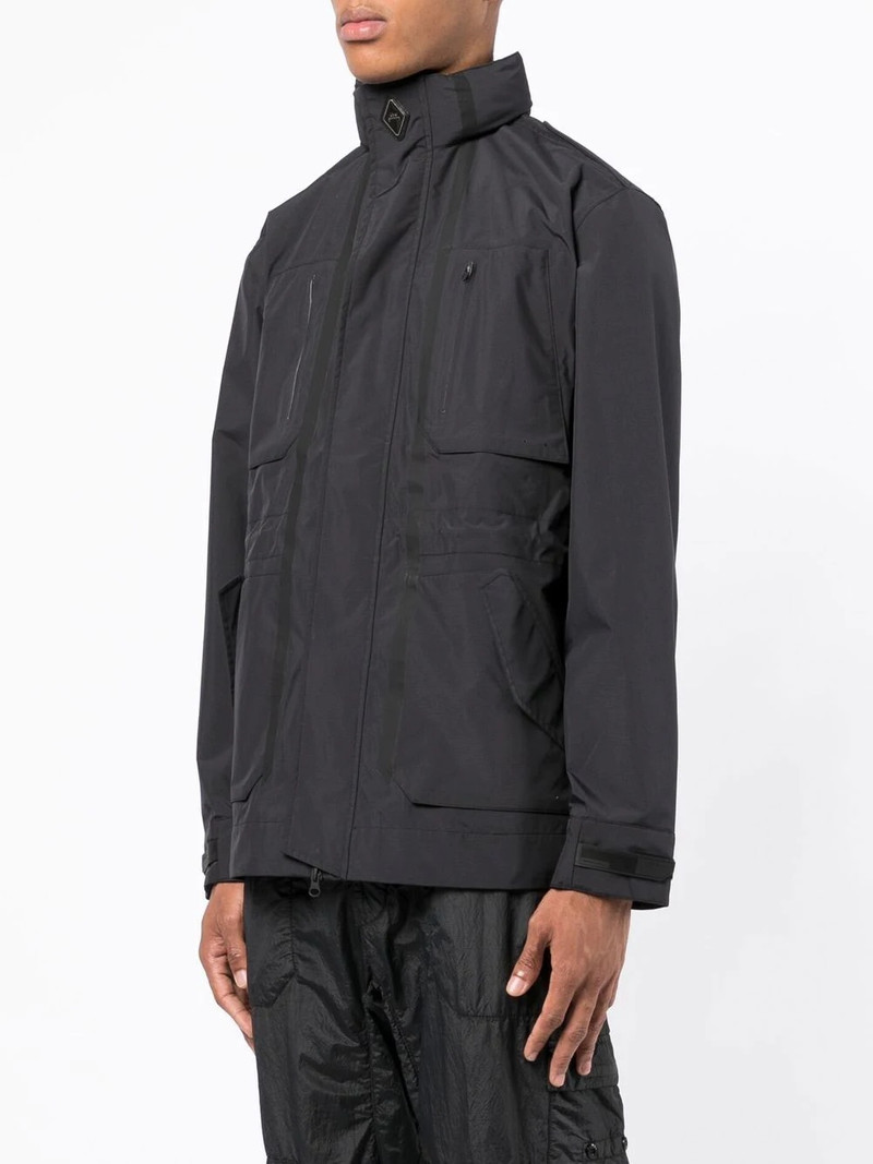 Technical M65 logo-patch windbreaker 3