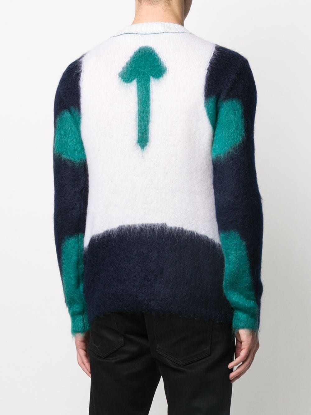 Arrows intarsia jumper - 4