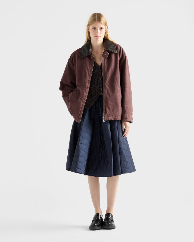 Prada Re-Nylon circle skirt outlook