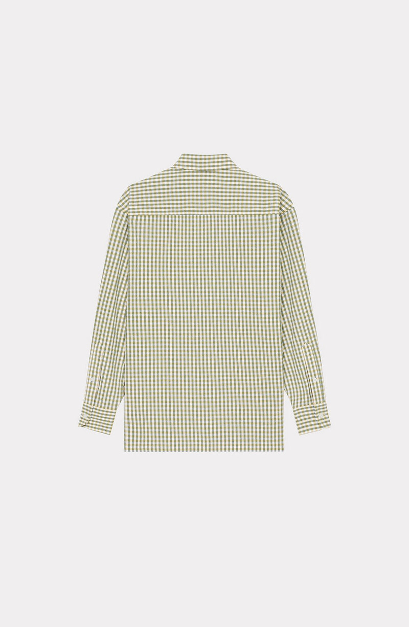 KENZO 'BOKE FLOWER' gingham shirt outlook