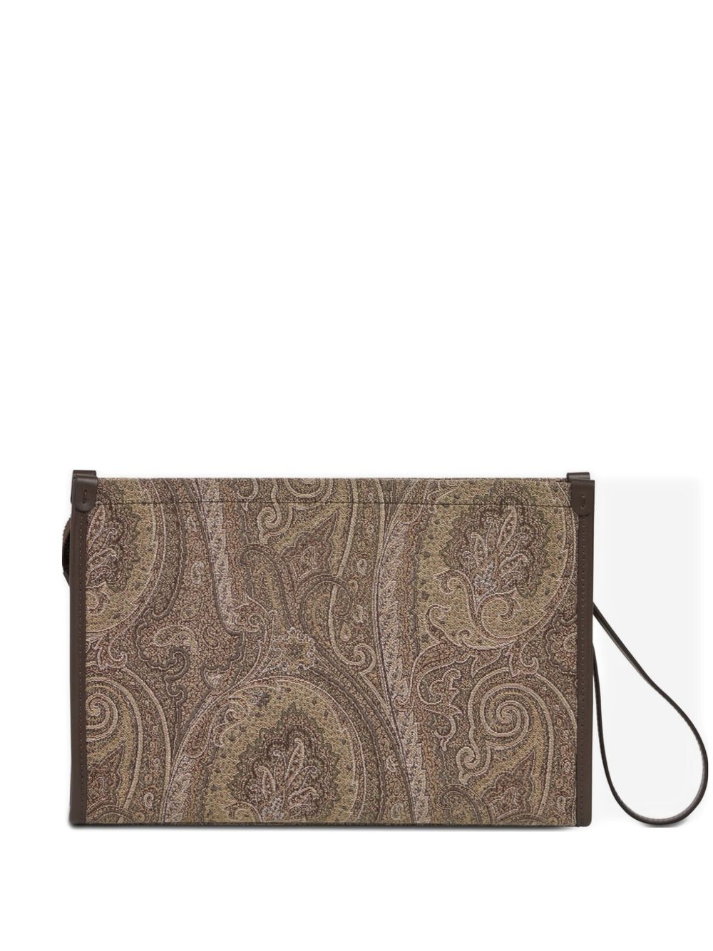 paisley pegasus clutch bag - 3