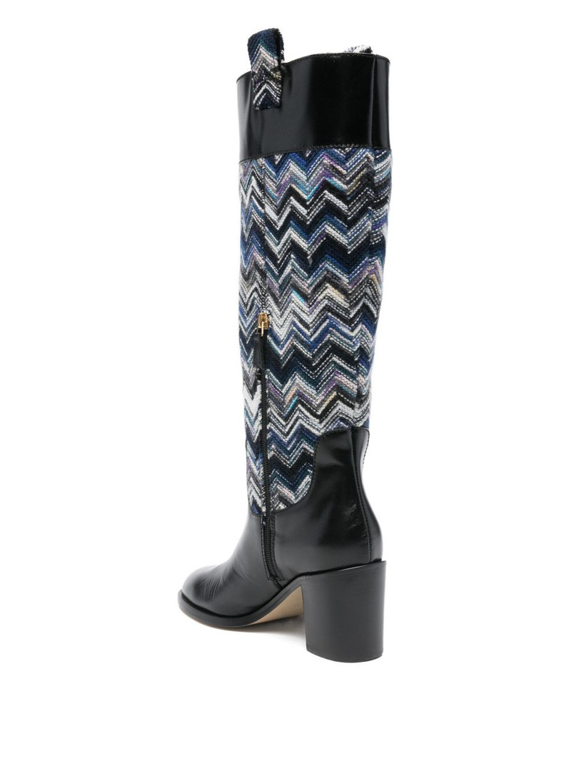 75mm Sophie zigzag boots 3