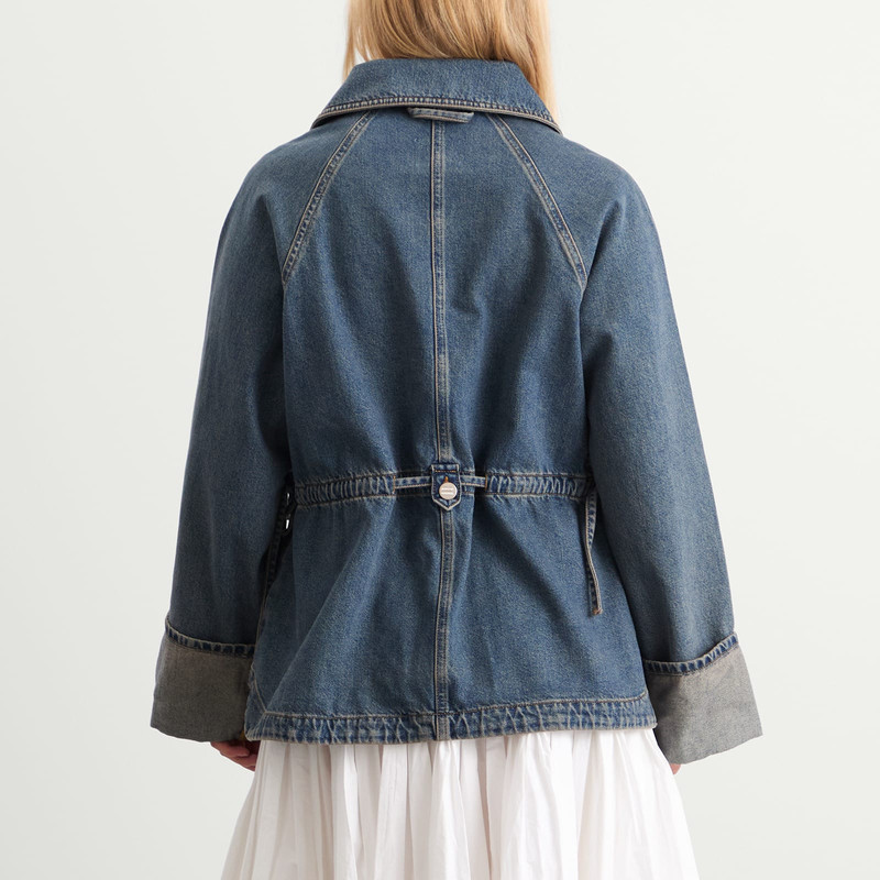 Damson Madder Emilie Workwear Denim Jacket 3