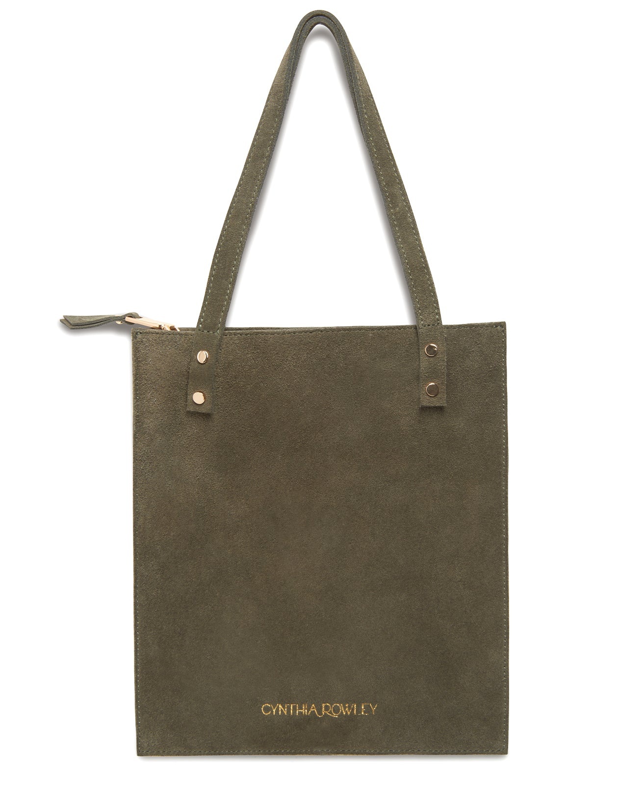 Sleek Suede Tote - 4