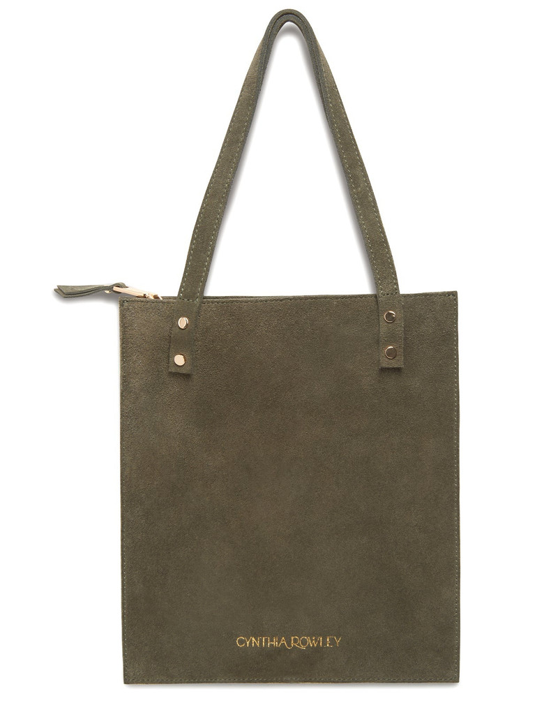 Sleek Suede Tote 4
