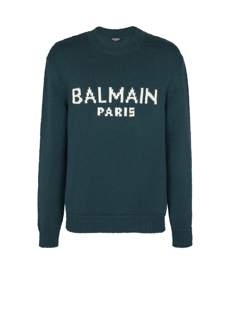 Balmain merino wool jumper 1