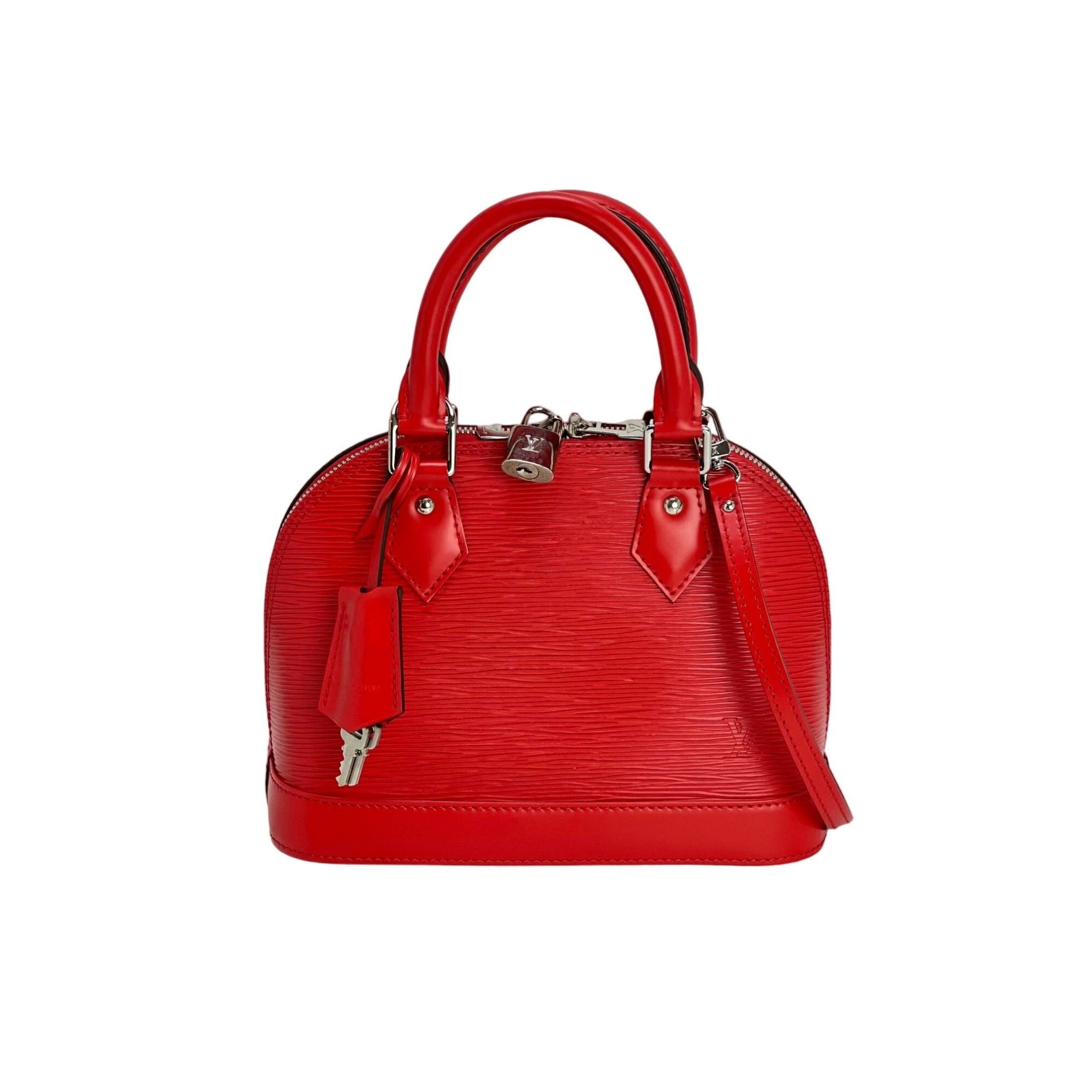 LOUIS VUITTON Alma BB Epi Coquelicot Shoulder Bag - 1