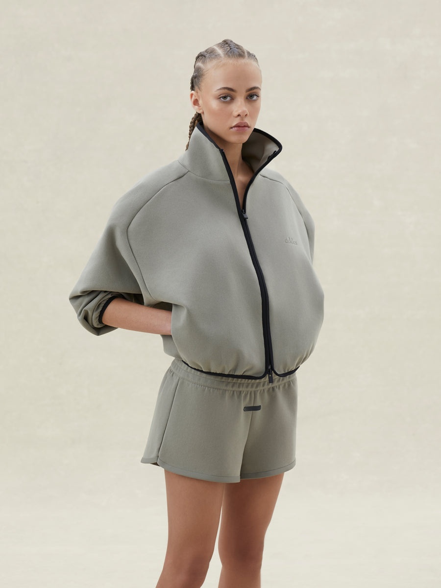 WOMENS SUEDE FLEECE SHORT - 3
