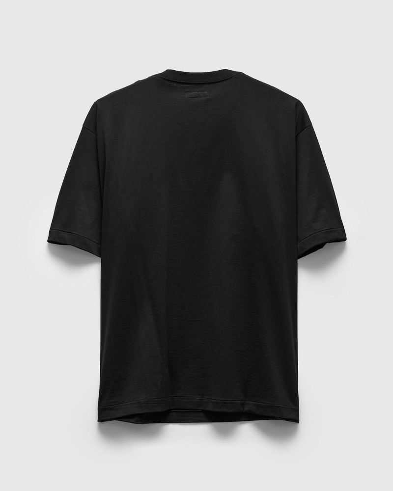 KAPTAIN SUNSHINE Suvin Cotton Suede Tenjiku S/S Tee in Black outlook
