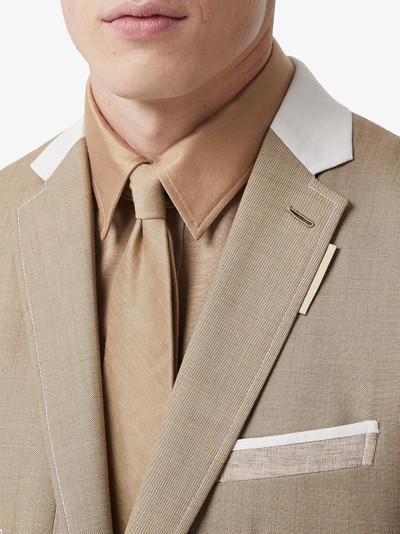 Burberry crystal-embellished tie outlook