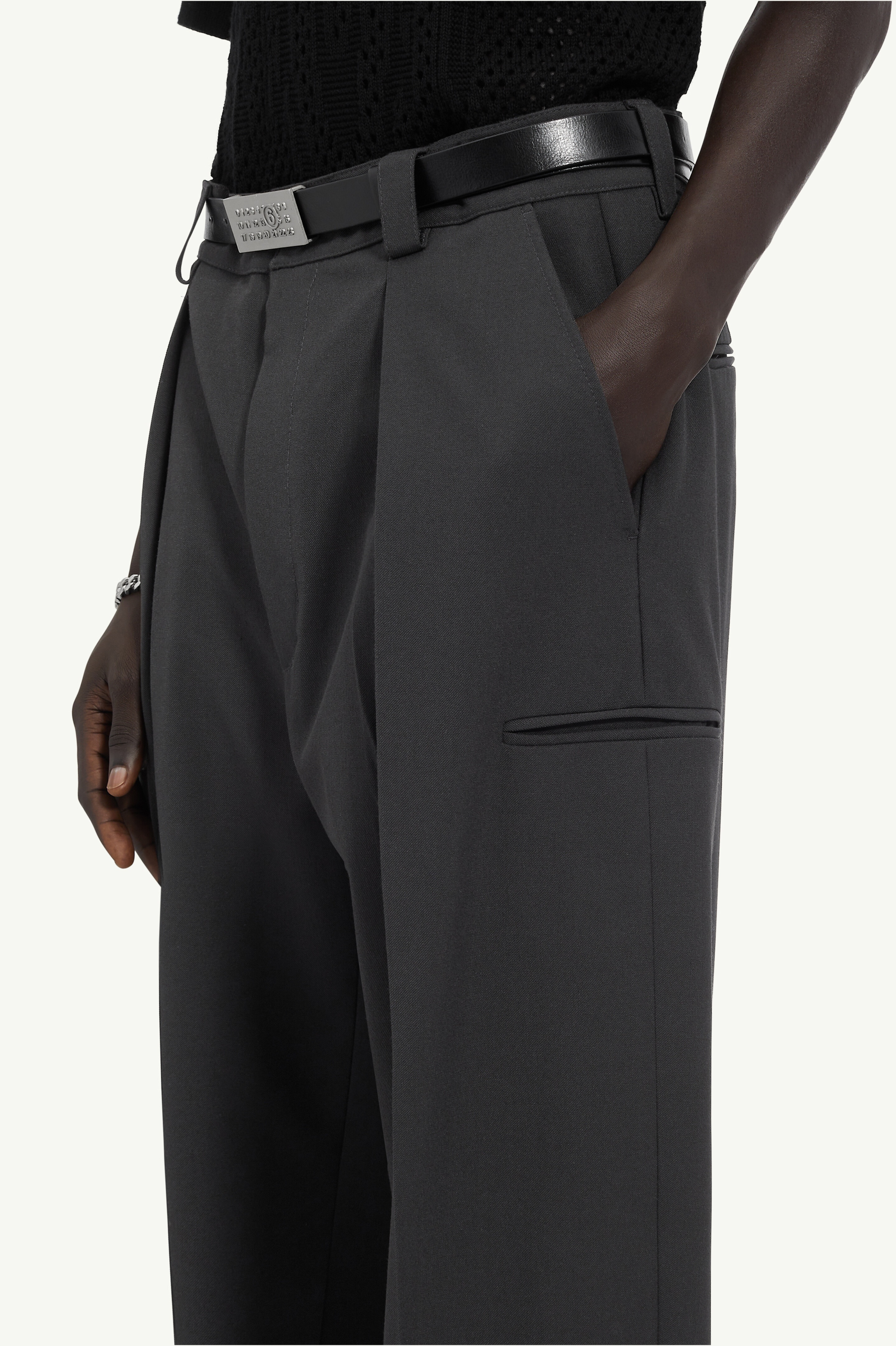 Light Fluid Gabardine Trousers - 4