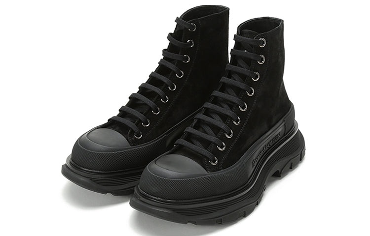 Alexander McQueen Tread Slick Boot 'Triple Black' 627206WHBGU1081 - 3