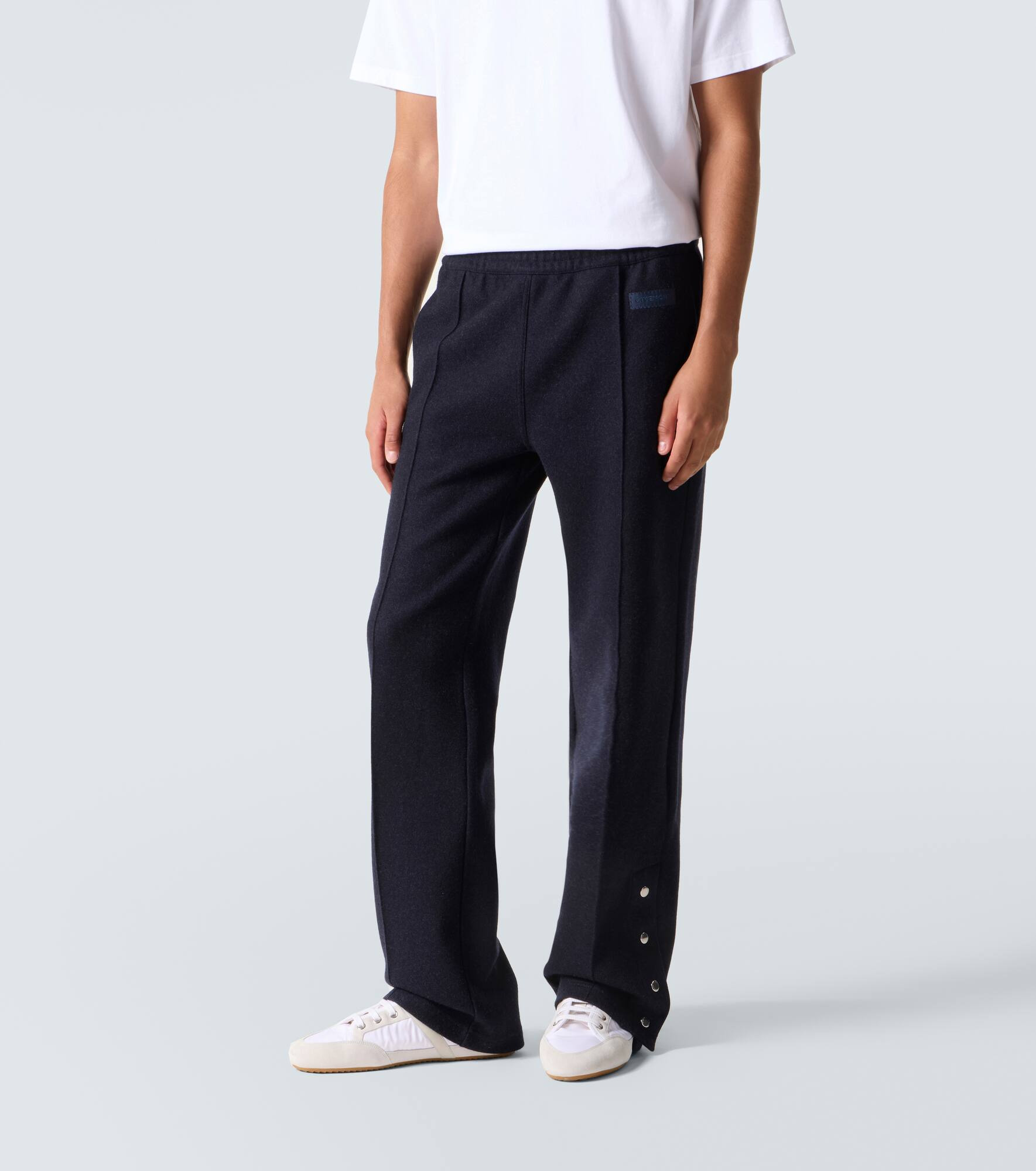 wool and cashmere-blend pants - 3