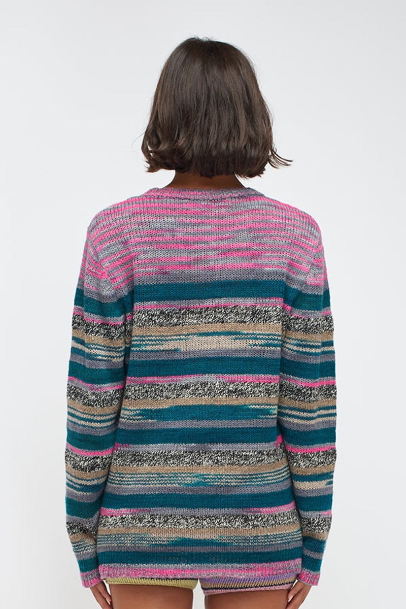 HANDSPUN HAZY PICASSO CREW 4