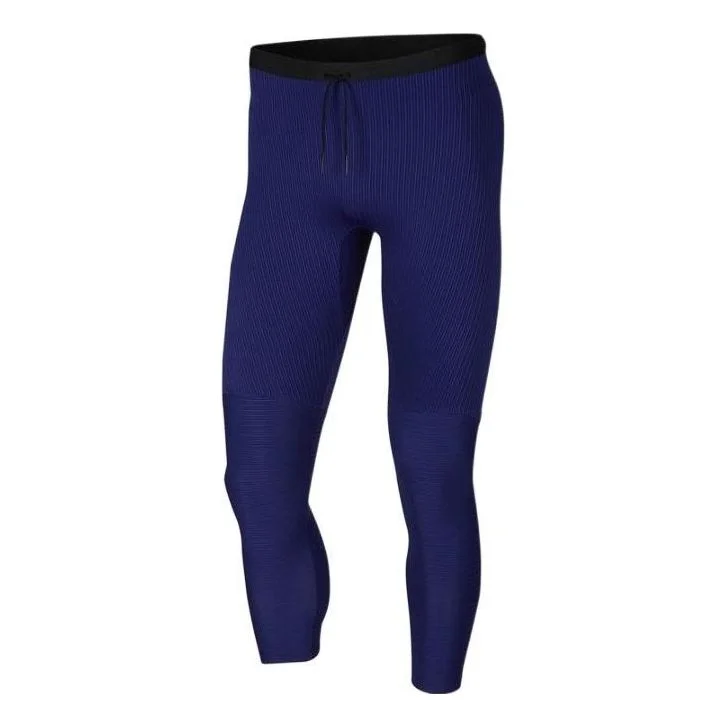 Men's Nike Solid Color Slim Fit Running Sports Pants/Trousers/Joggers Blue CK1459-590 - 1