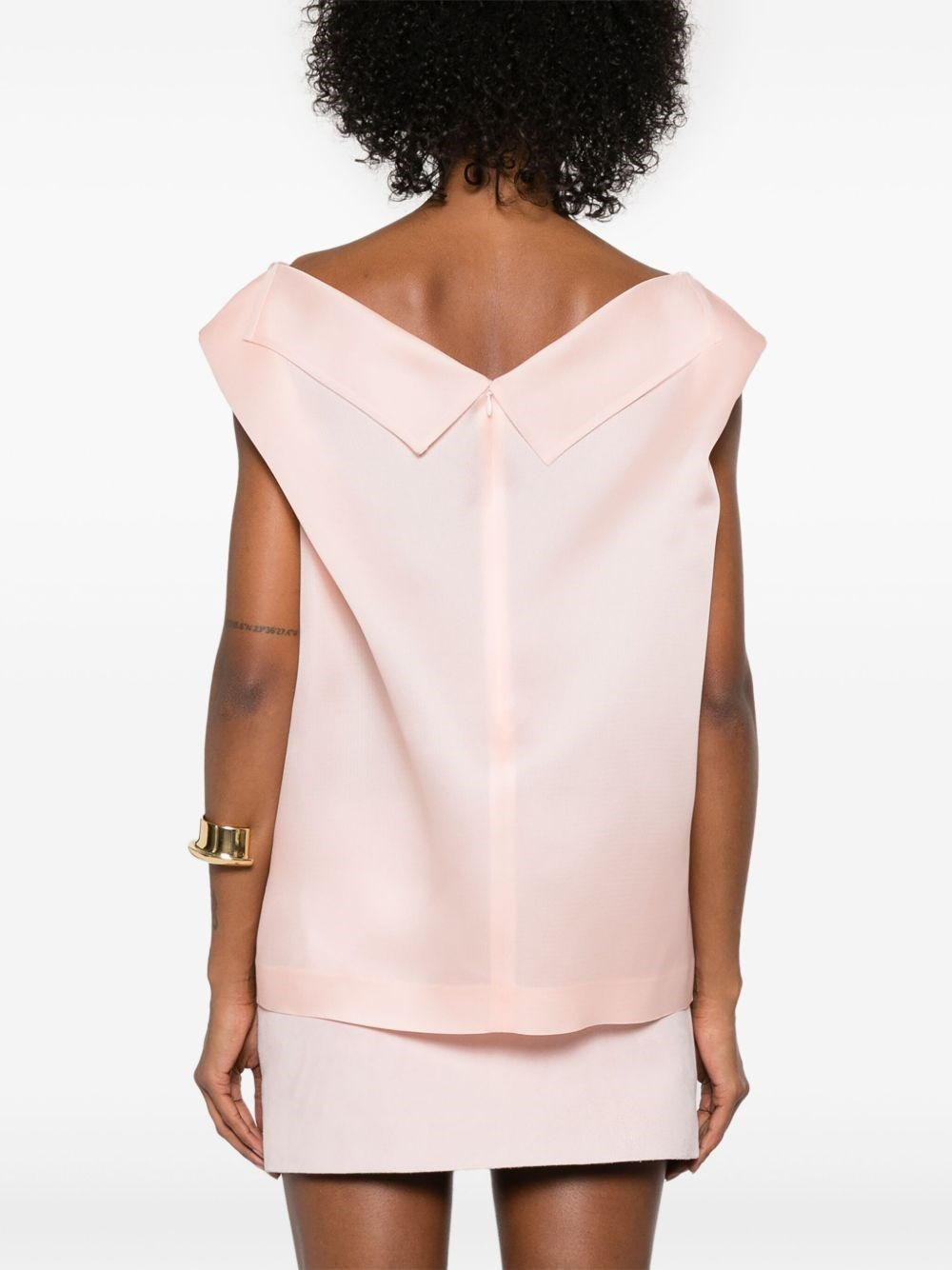 Silk gazar top - 5