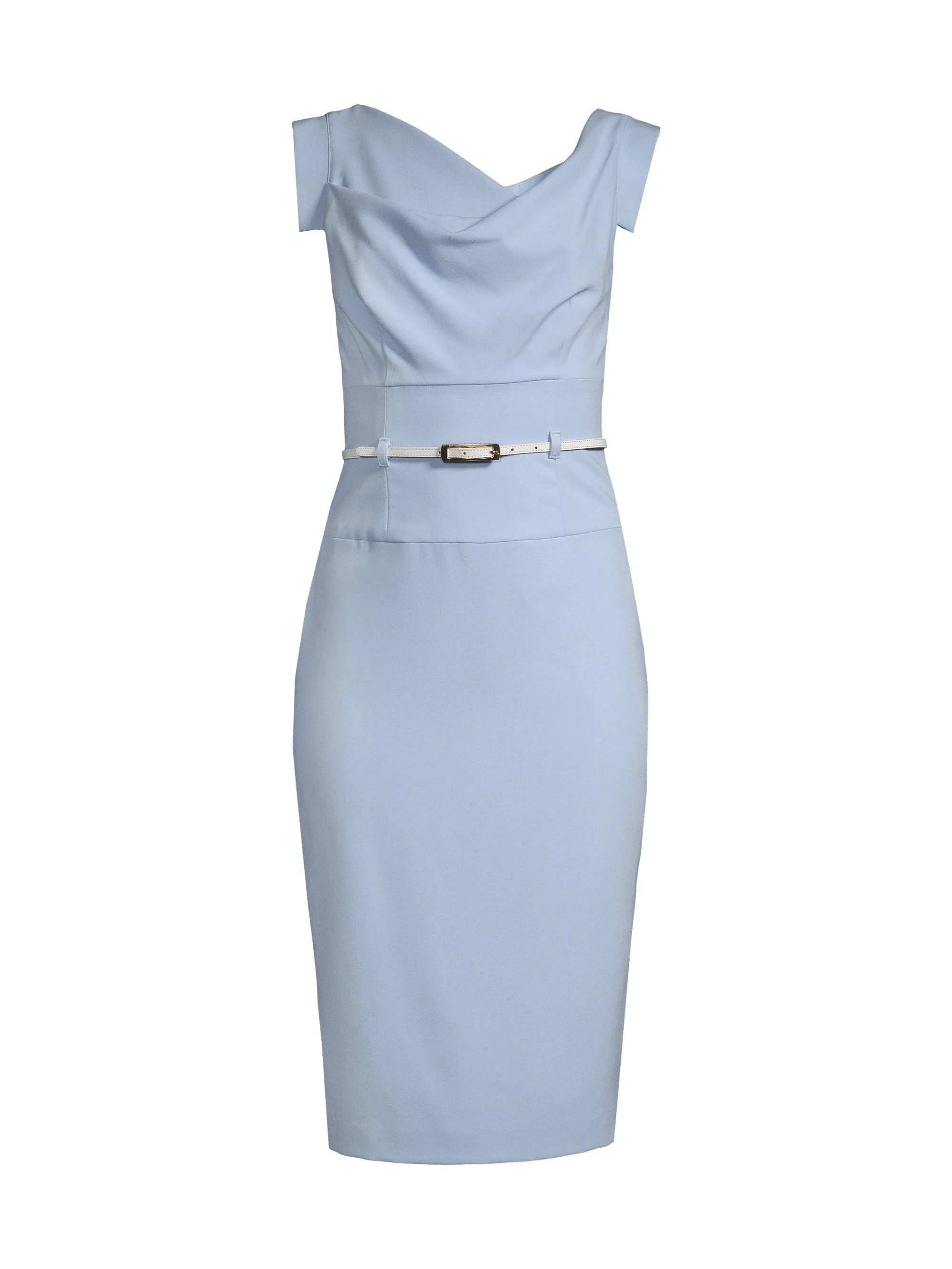 Women's Jackie O Sheath Dress - Maliblue - 1